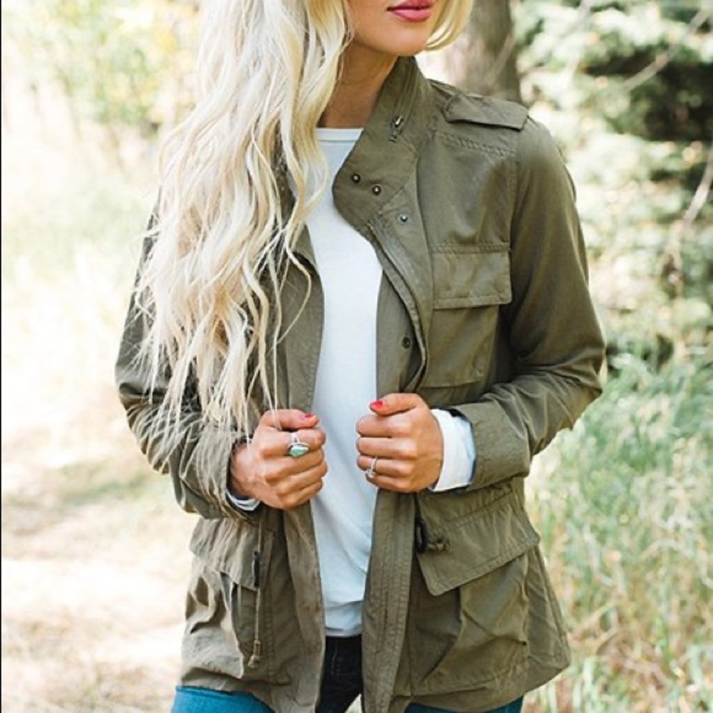 BKE Buckle Utility Jacket
